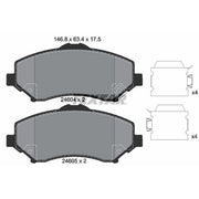 Textar Front Brake Pad Set 2460402