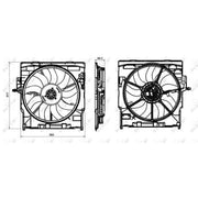 NRF Engine Cooling Fan 47845