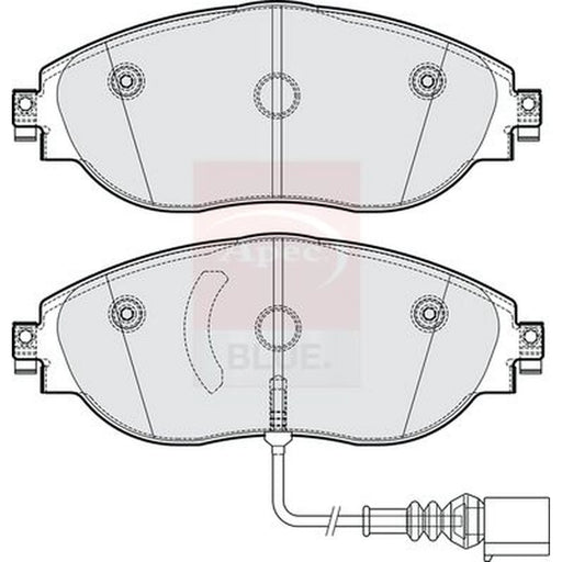 Apec Front Brake Pad Set PD4258