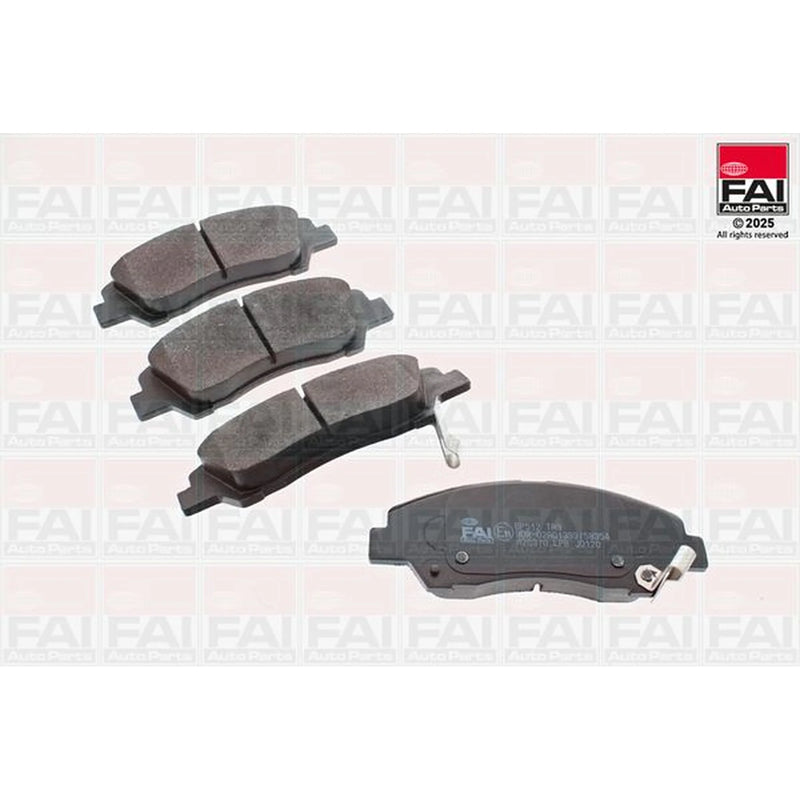 FAI Front Brake Pad Set BP512