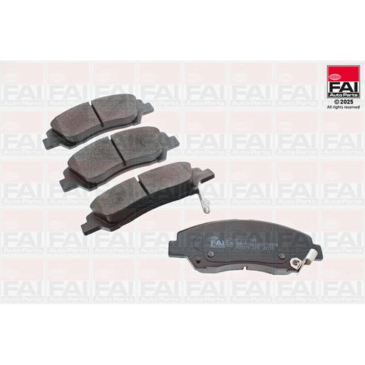 FAI Front Brake Pad Set BP512