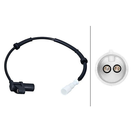 Hella ABS Wheel Speed Sensor Front 6PU 358 218-401