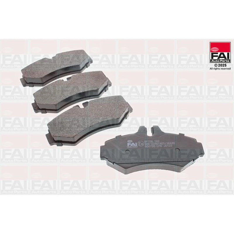 FAI Rear Brake Pad Set BP708