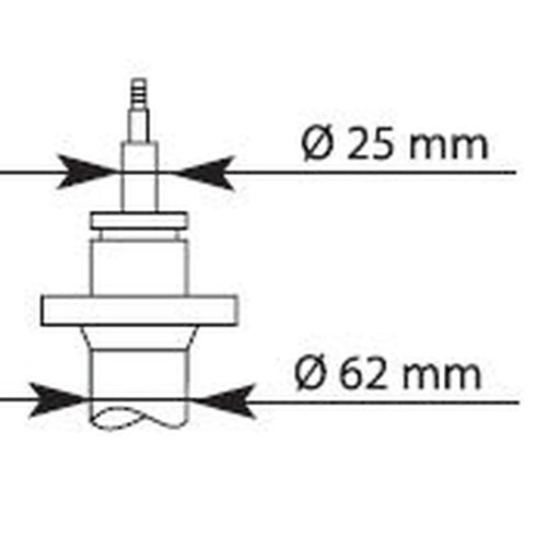 KYB Shock Absorber Damper Strut Front 635806