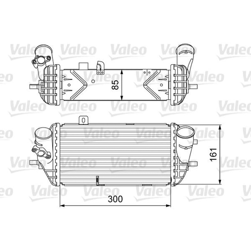 Valeo Intercooler (Charge Air Cooler) 818637