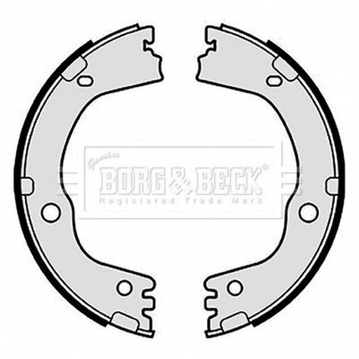 Borg & Beck Parking Brake Shoe Set BBS6512