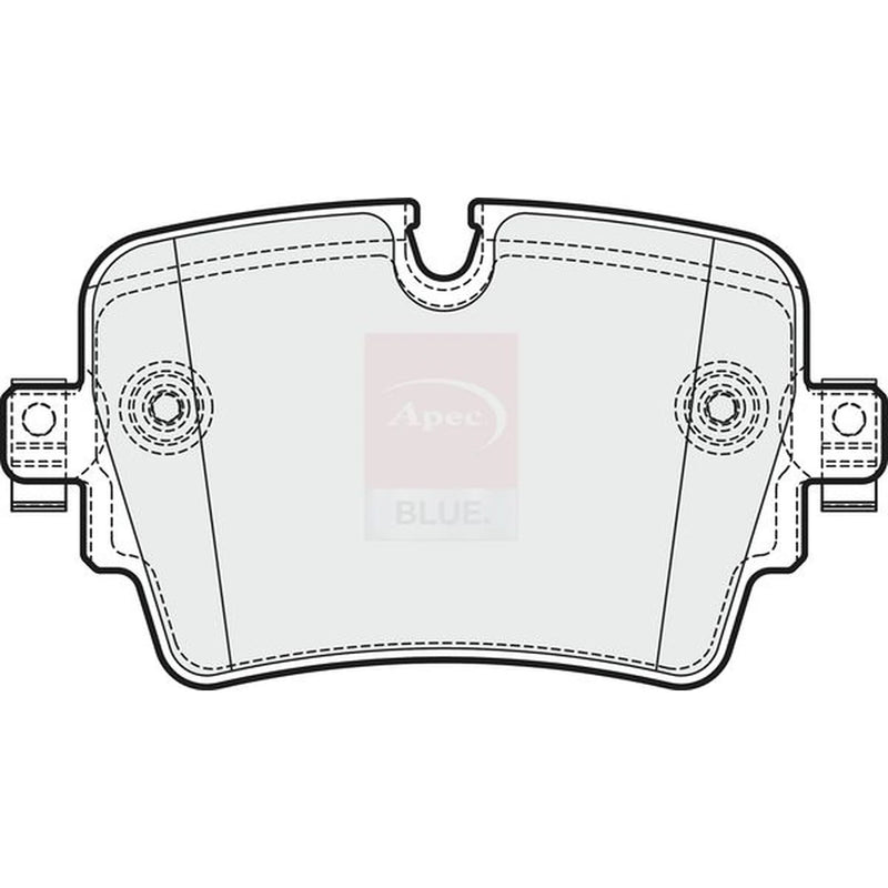 Apec Rear Brake Pad Set PD3862