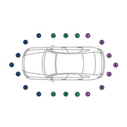 Bosch Parking Sensor (PDC) Rear 0 263 009 638