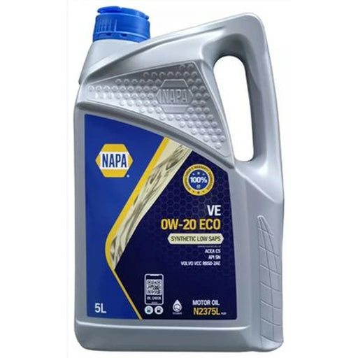NAPA Engine Oil 5L C5 SN 0W-20 N2375L