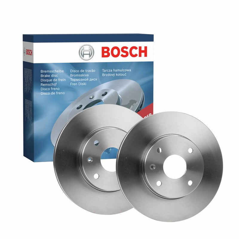 Bosch 2 x Vented Front Brake Discs 0986479649-x2