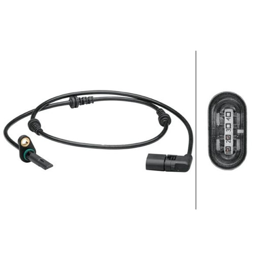 Hella ABS Wheel Speed Sensor Front 6PU 012 679-431