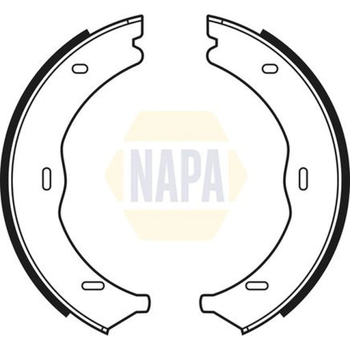 NAPA Parking Brake Shoe Set NBS5018