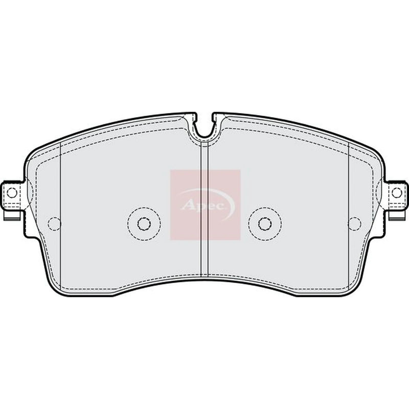 Apec Front Brake Pad Set PAD2286