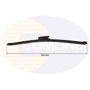 Comline Rear Wiper Blades CRWB300J
