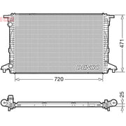 Denso Engine Radiator fits Audi A4 Allroad B9 2020 on
