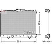 Denso Engine Radiator DRM45051