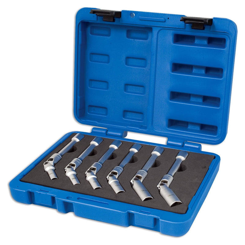 Laser Glow Plug Socket Set - Extra Long 3/8"D 6pc 4324 Laser  - Town Parts