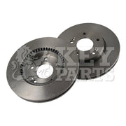 Key Parts 2 x Vented Front Brake Discs KBD4495-x2