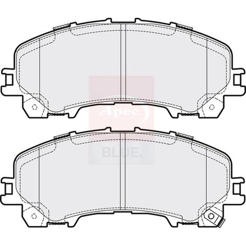 Apec Front Brake Pad Set PD3840