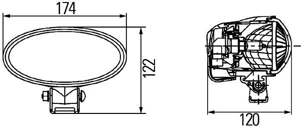 Hella Worklight High 1GB 996 186-051