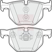 Apec Rear Brake Pad Set PD3341