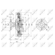 NRF Radiator Fan Clutch 49624