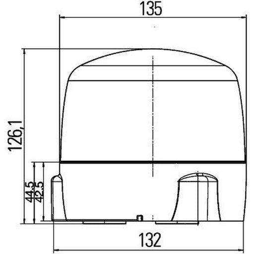 Hella Rotating Beacon Wide High 2RL 010 979-121