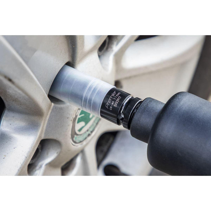 Sealey Alloy Wheel Ultra-Power Impact Socket 17mm 1/2"Sq Drive SX03917 Sealey  - Town Parts