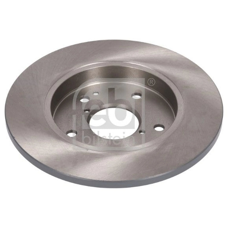 Febi 2 x Solid Rear Brake Discs 198756-x2