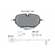 Textar Front Brake Pad Set 2640801