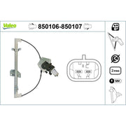 Valeo Electric Window Regulator Lifter Left Front 850106