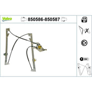 Valeo Electric Window Regulator Lifter Left Front 850586
