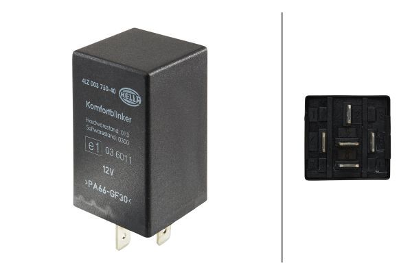 Hella Indicator Flasher Relay 4LZ 003 750-401