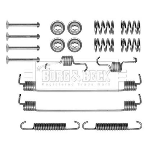 Borg & Beck Brake Shoe Accessory Kit Rear BBK6292