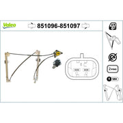 Valeo Electric Window Regulator Lifter Left Front 851096