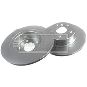Borg & Beck 2 x Solid Rear Brake Discs BBD4085-x2