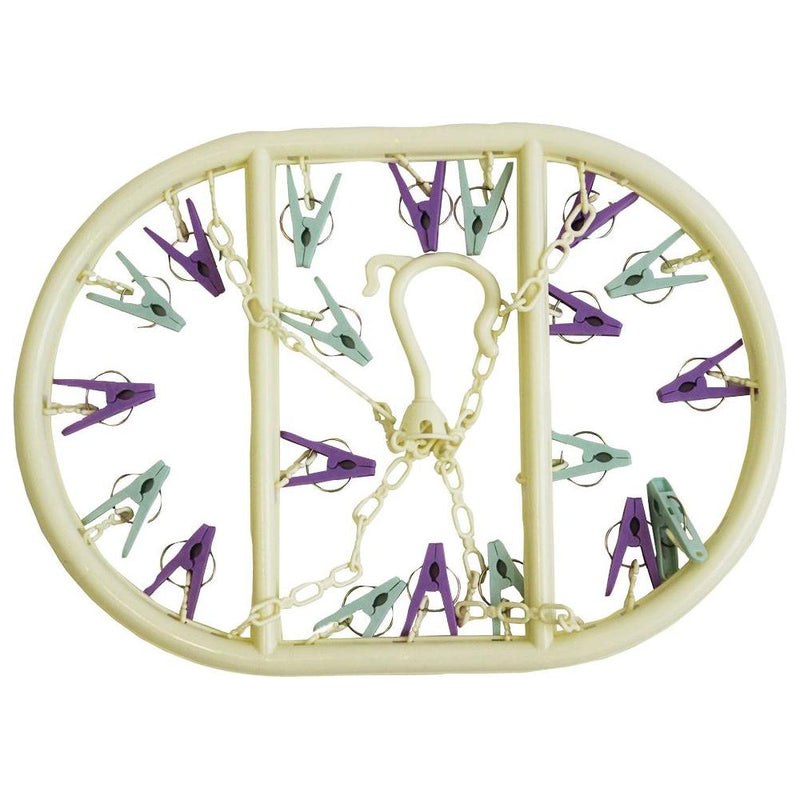 Oval 20 Peg Sock Dryer C0035 - Quest - Van Life Living