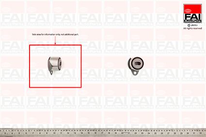 Fai Timing Belt Tensioner Pulley OD ID 31mm Wide T6440