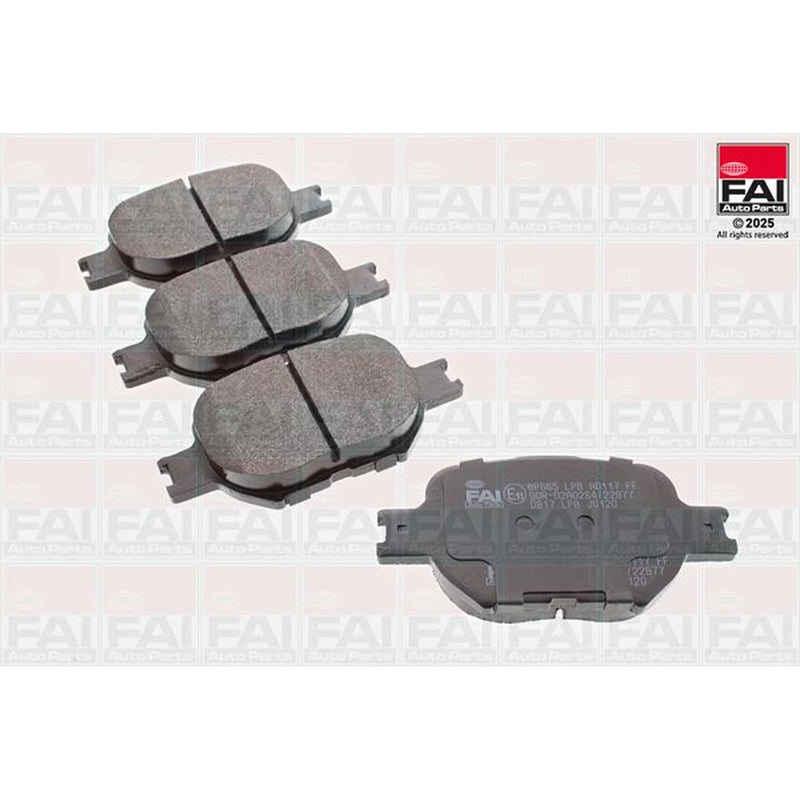 FAI Front Brake Pad Set BP665