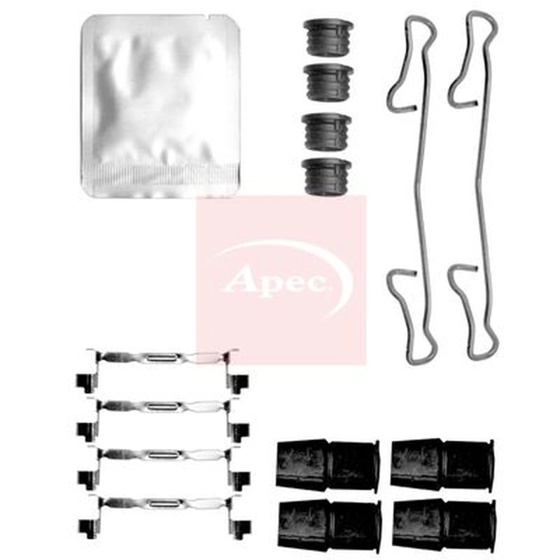 Apec Brake Pad Accessory Fitting Kit Front KIT1613