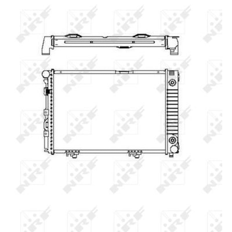 NRF Engine Radiator 516574