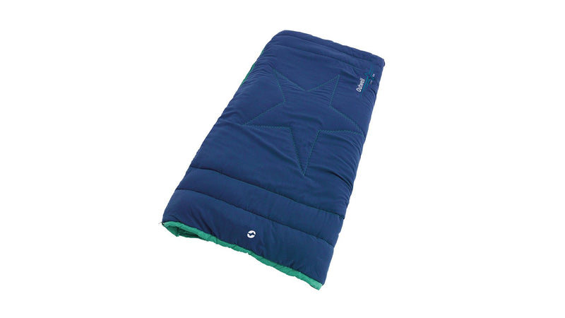 Outwell Champ Kids Ocean Blue Blue Junior Sleeping Bag - Outwell - Van Life Living