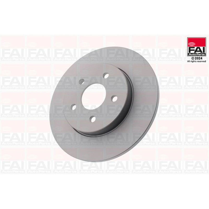 FAI 2 x Solid Rear Brake Discs BD161-x2