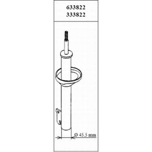 KYB Shock Absorber Damper Strut Front 633822