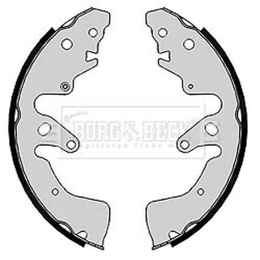 Borg & Beck Brake Shoe Set Axle Kit BBS6395