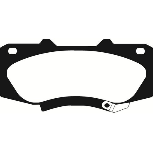 Abtex Front Brake Pad Set PLU4657