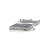 MANN-FILTER Cabin Air Filter (Pollen Filter) Eng.compart. CUK 19 004