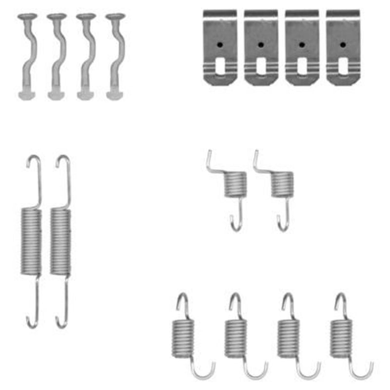 Mintex Parking Brake Shoe Accessory Kit Rear MBA876
