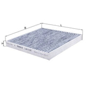 Mahle Cabin Air Filter (Pollen Filter) LAK 636