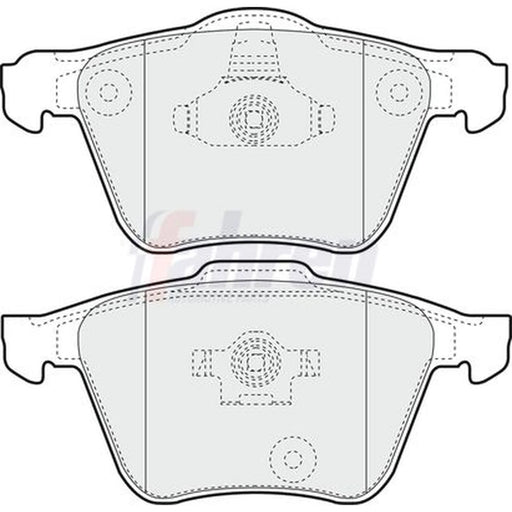 Fahren Front Brake Pad Set FBP3188